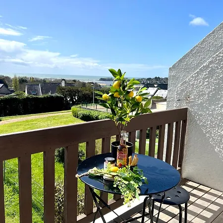 Horizon, Vue Mer, Piscine Chauffee Guidel Exterior photo