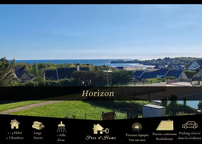 Horizon, Vue Mer, Piscine Chauffee