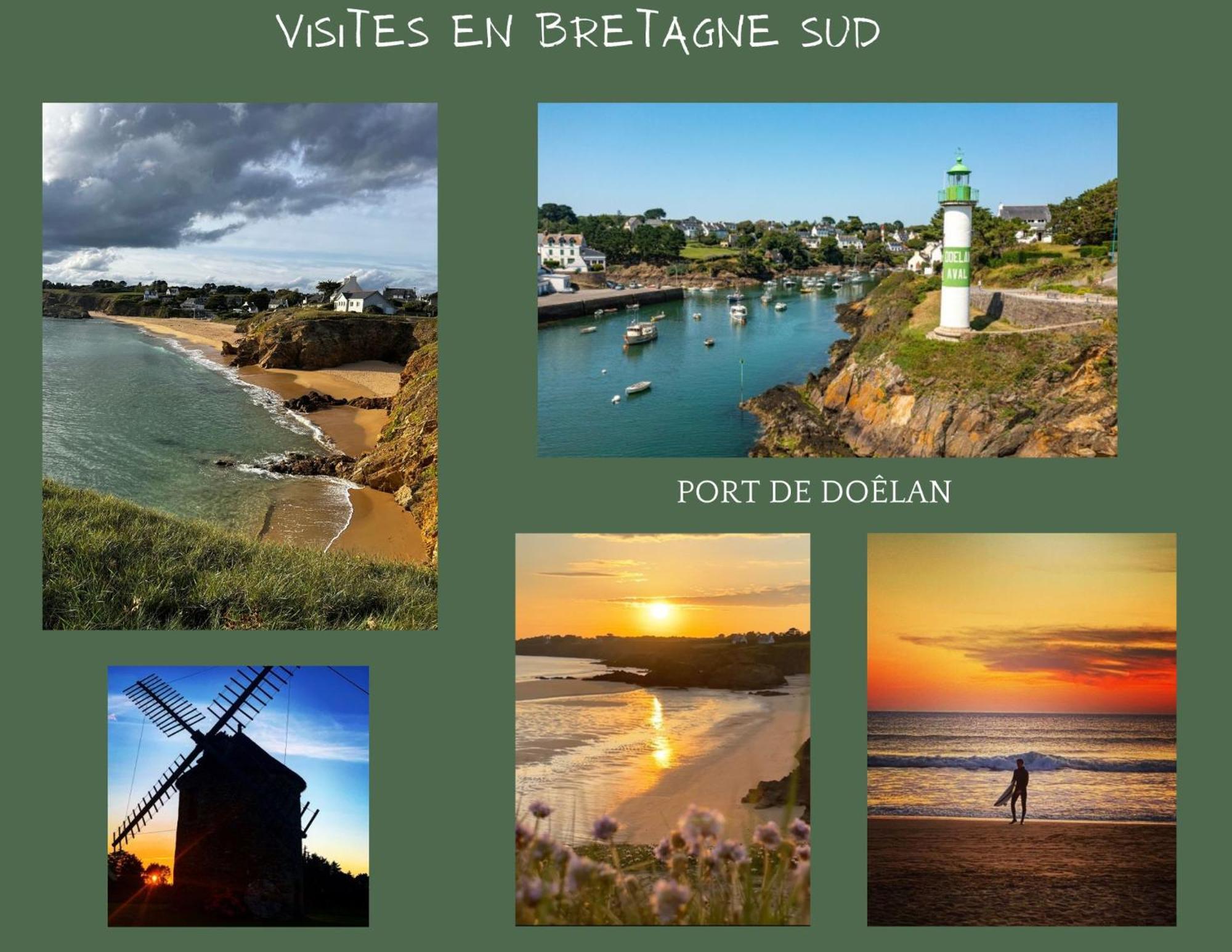 Horizon, Vue Mer, Piscine Chauffee Guidel